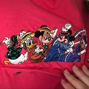rare vintage long sleeve disney store tee shirt